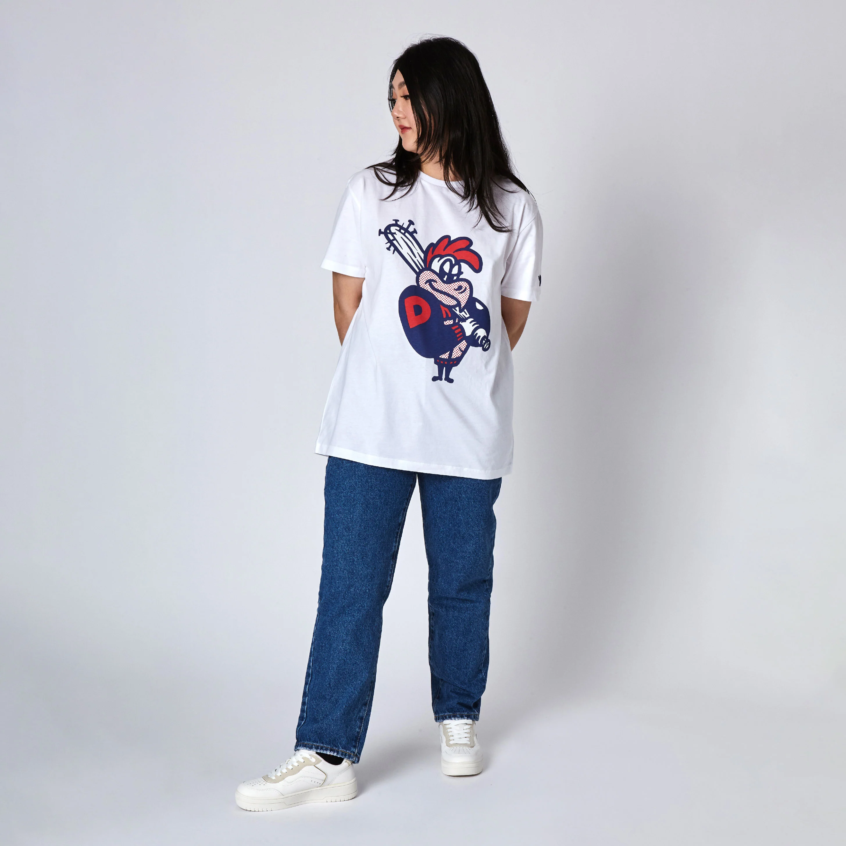 DAC Rooster T-Shirt (Crisp White) - Image 3