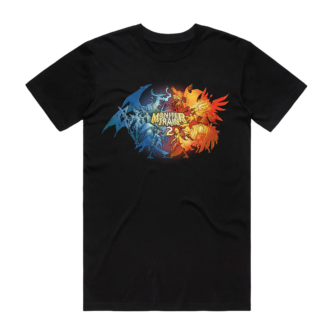 Monster Train 2 Logo T-Shirt (Black)